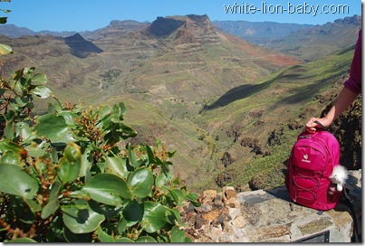 Blick in die Fataga-Schlucht