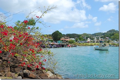 Blick nach Castries