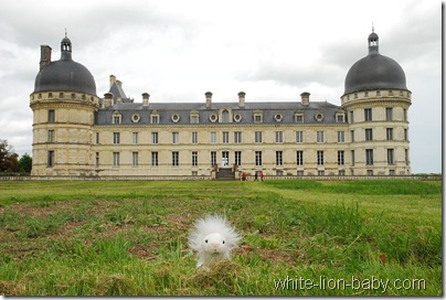 Der Parkflügel von Schloss Valençay