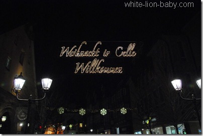 Weihnacht in Celle - Willkommen