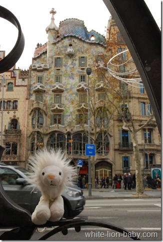 Vor der Casa Batlló