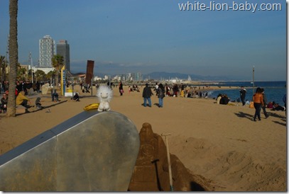 Strand-Besucher