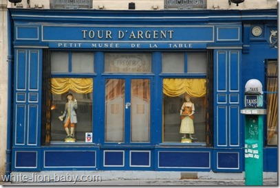 Museum neben dem Restaurant "La Tour d'Argent"