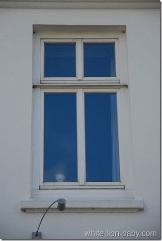 Hotelzimmer-Fenster